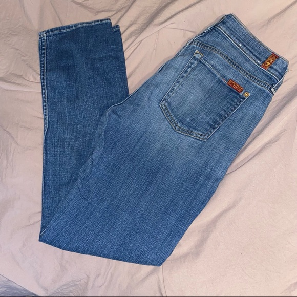 7 for all mankind skinny jeans - Picture 4 of 6